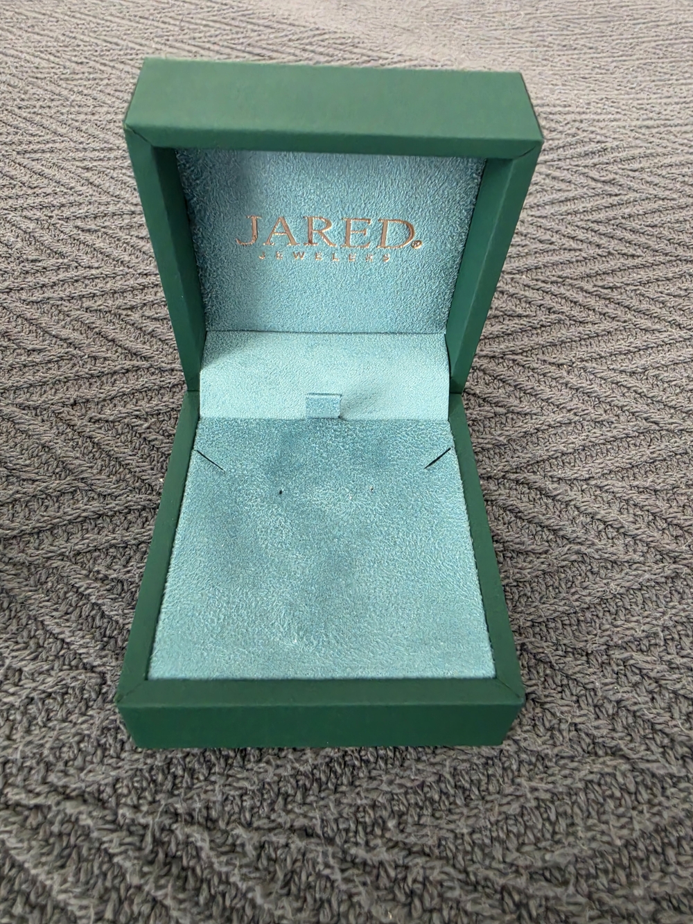 Jared Jewelry Green Earing Or Necklace Replacement Box